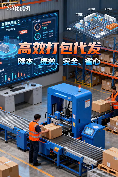 美国集运代打包仓储服务